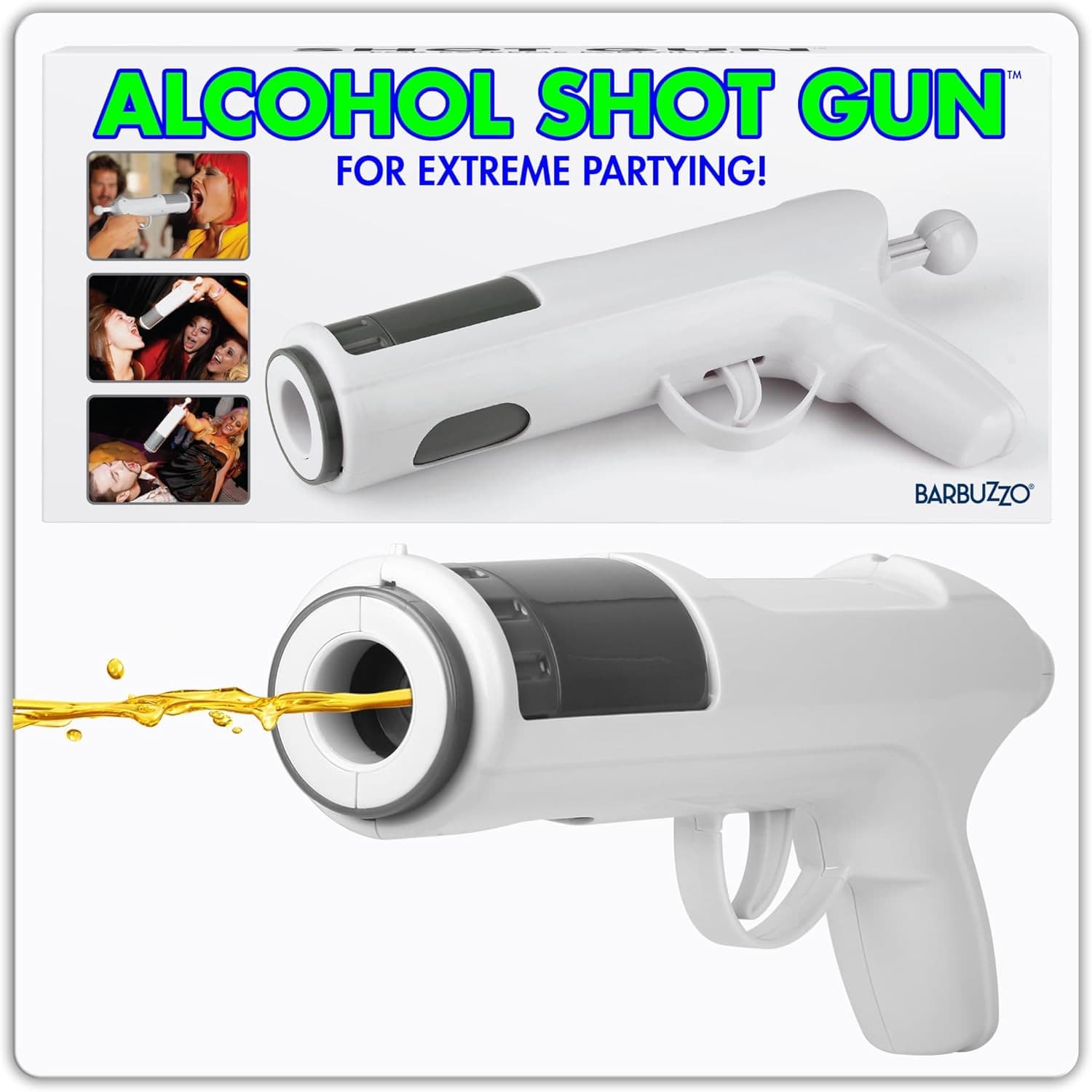 Alcohol Shot Gun (Holds 1.5 oz)