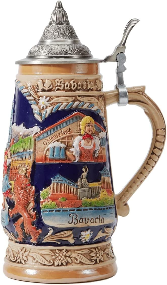 German Beer Stein Mug