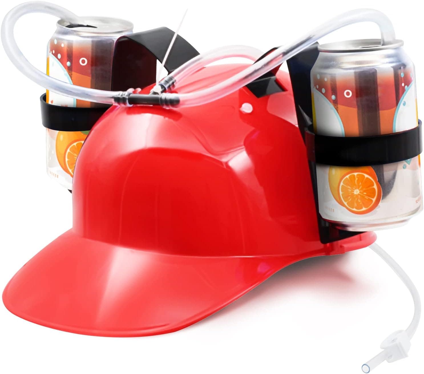 Novelty Dual Can Drinking Helmet