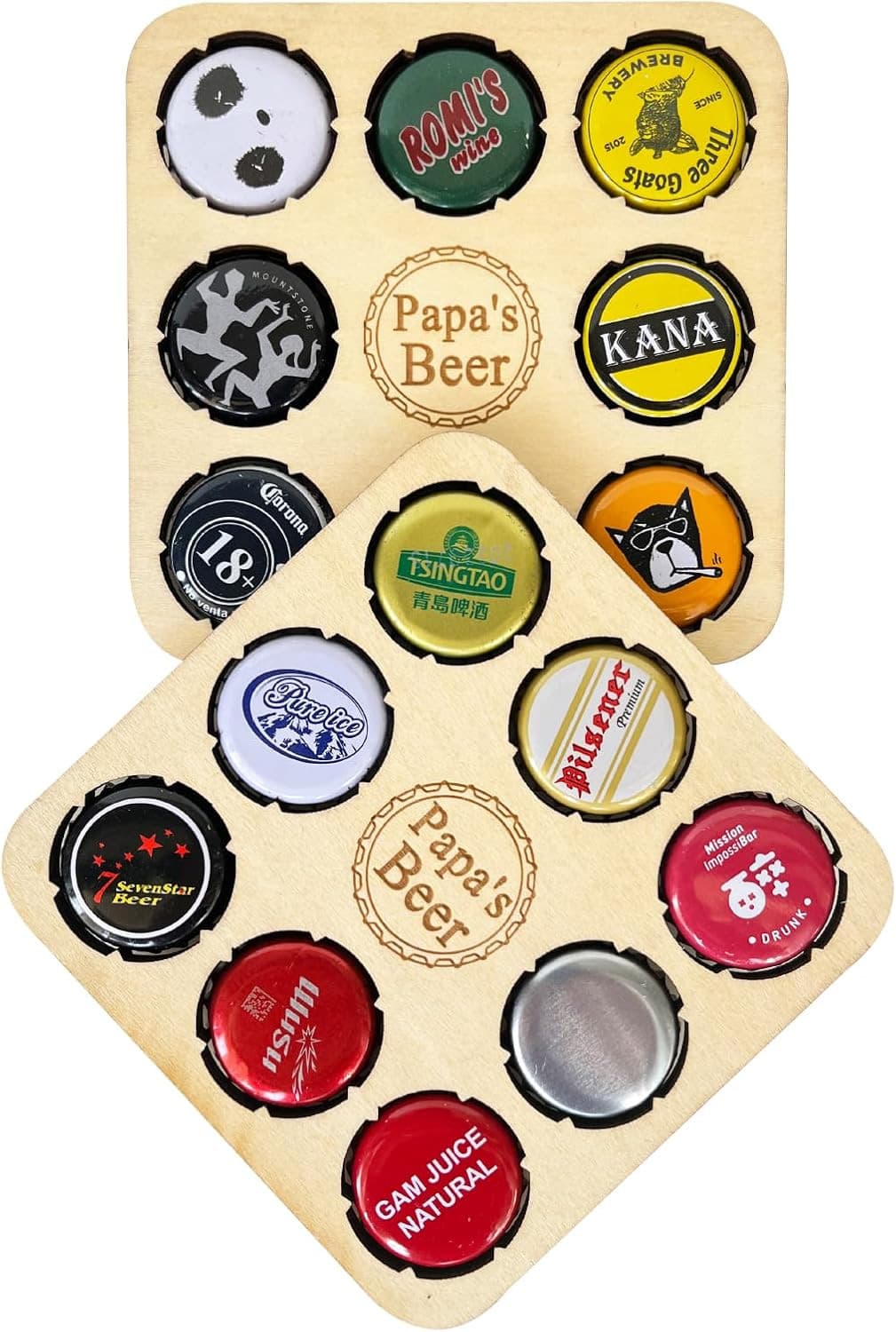 Beer Cap Display