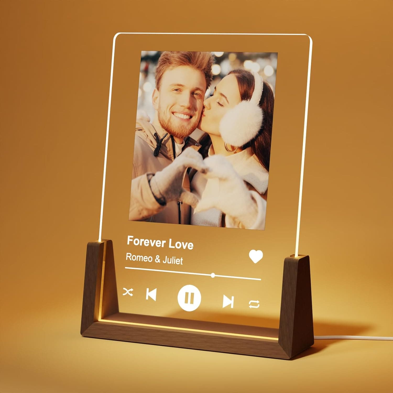 Custom Spotify Acrylic Photo Plaque