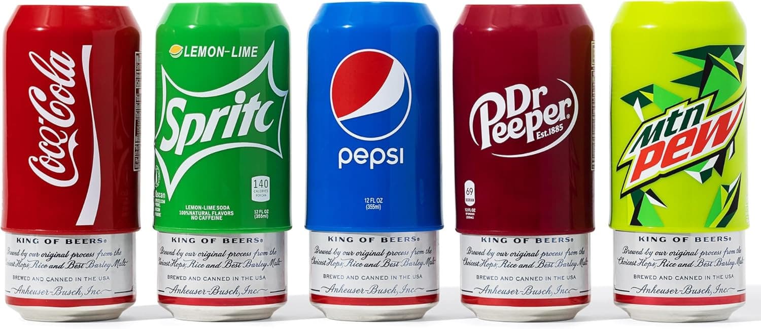 Hide Your Beer Soda Hider