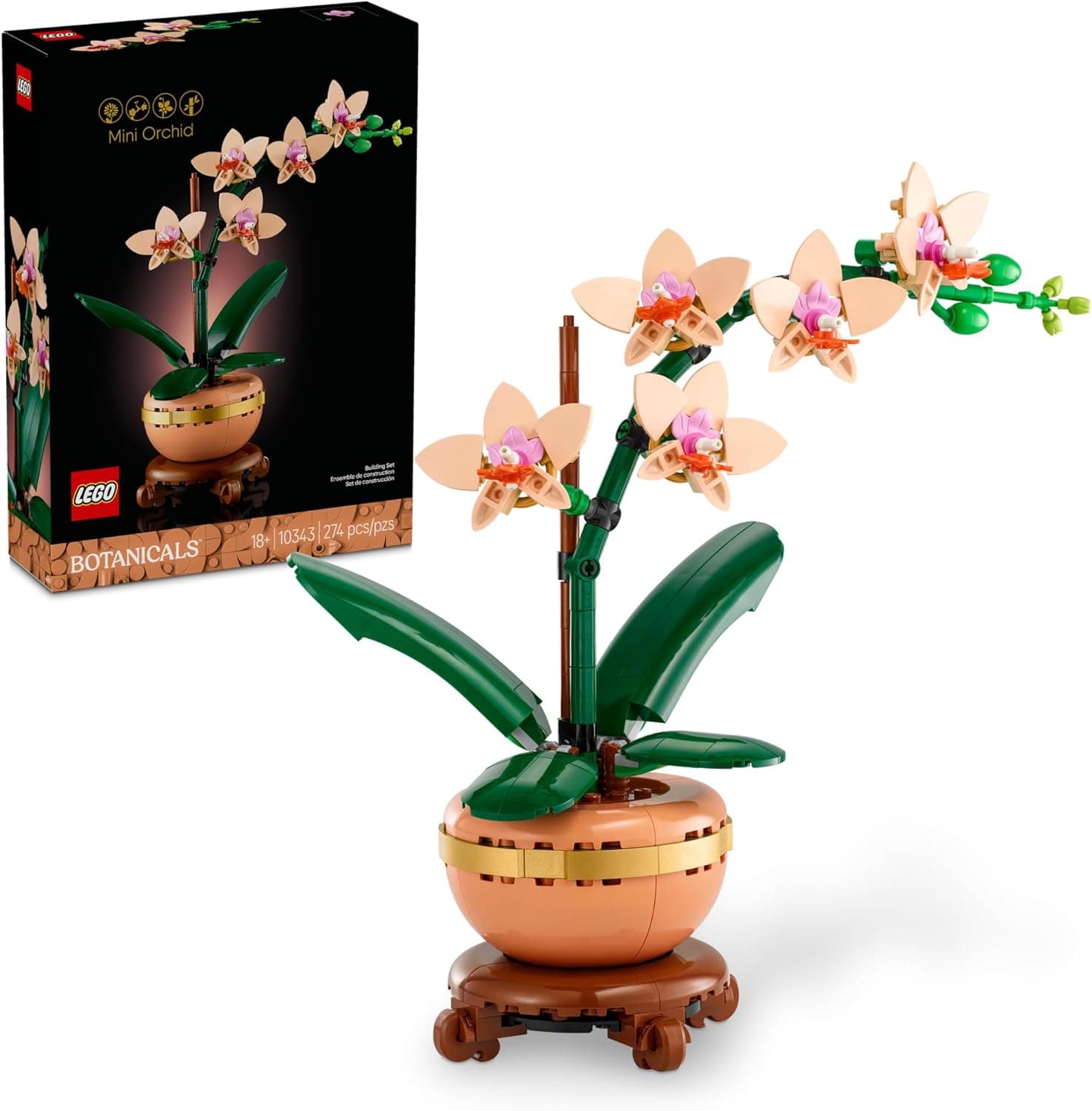 LEGO Botanicals Mini Orchid Building Set