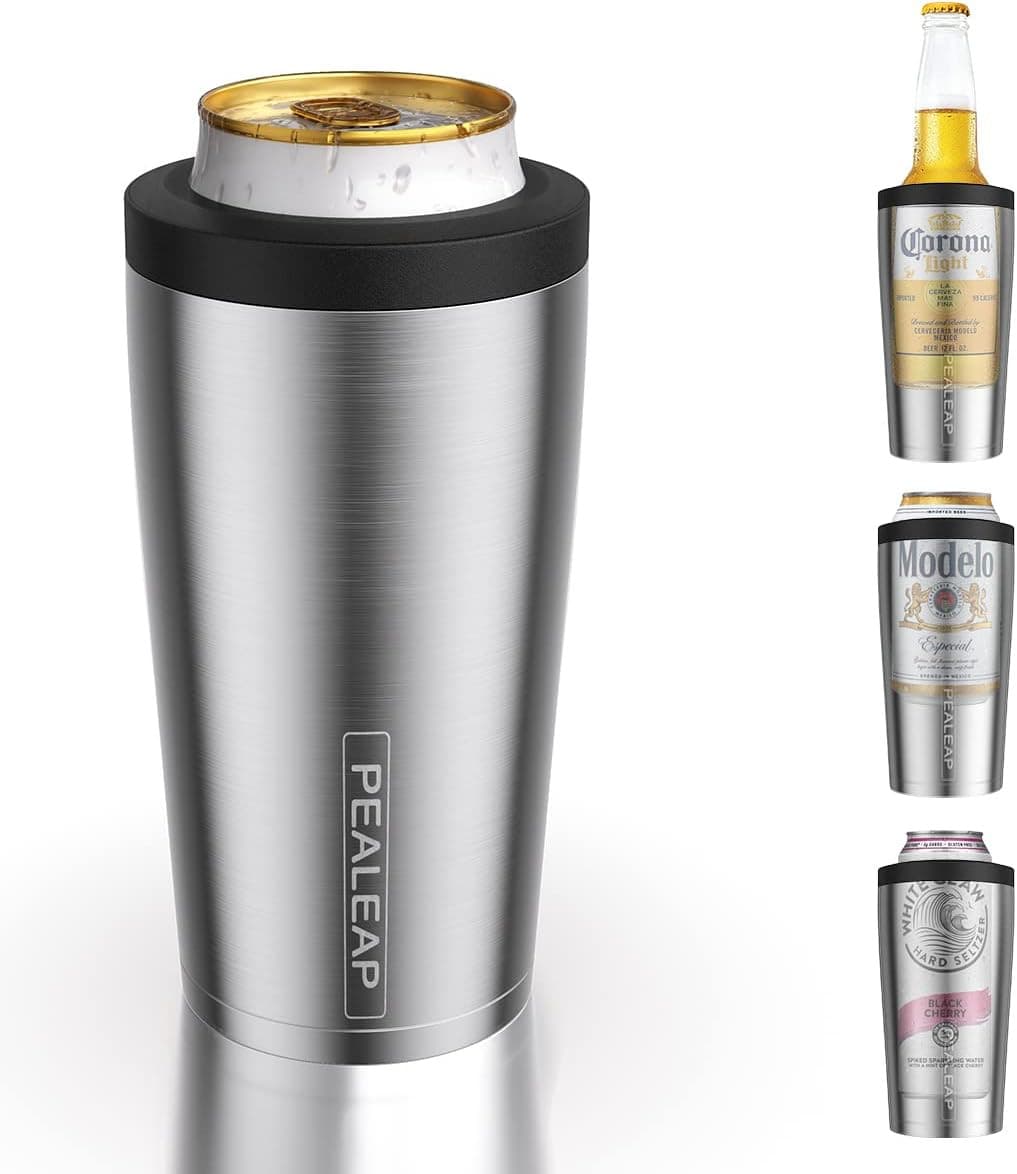 Slim Can Cooler for 12 OZ Cans and Beer Bottle