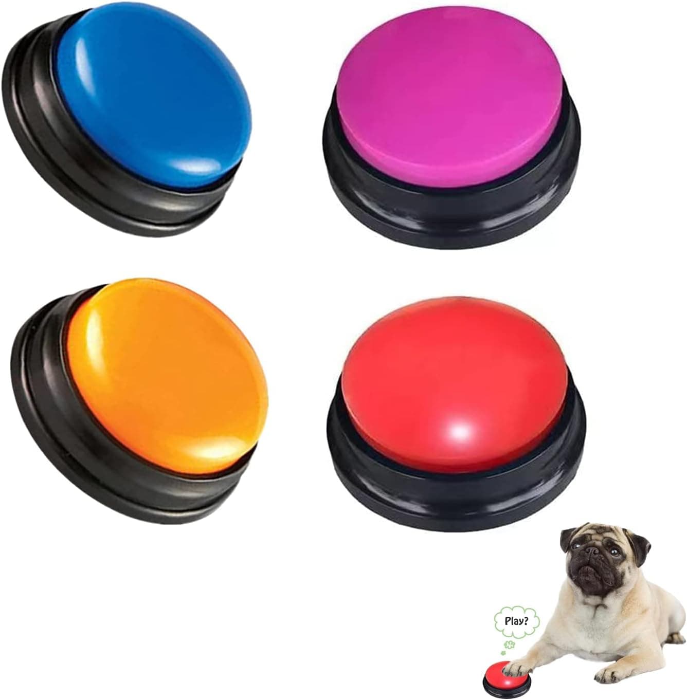 Recordable Pet Communication Button Set
