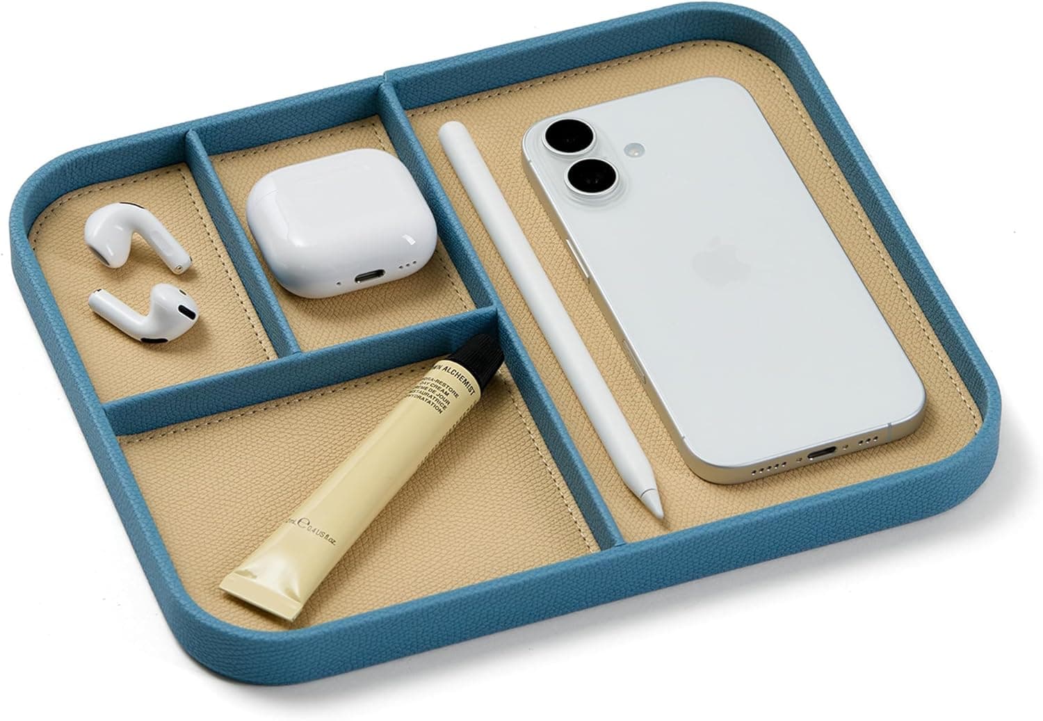 Vegan Leather Valet Tray for Men