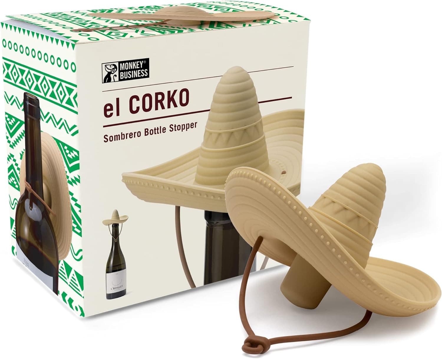 el Corko Silicone Wine Stopper