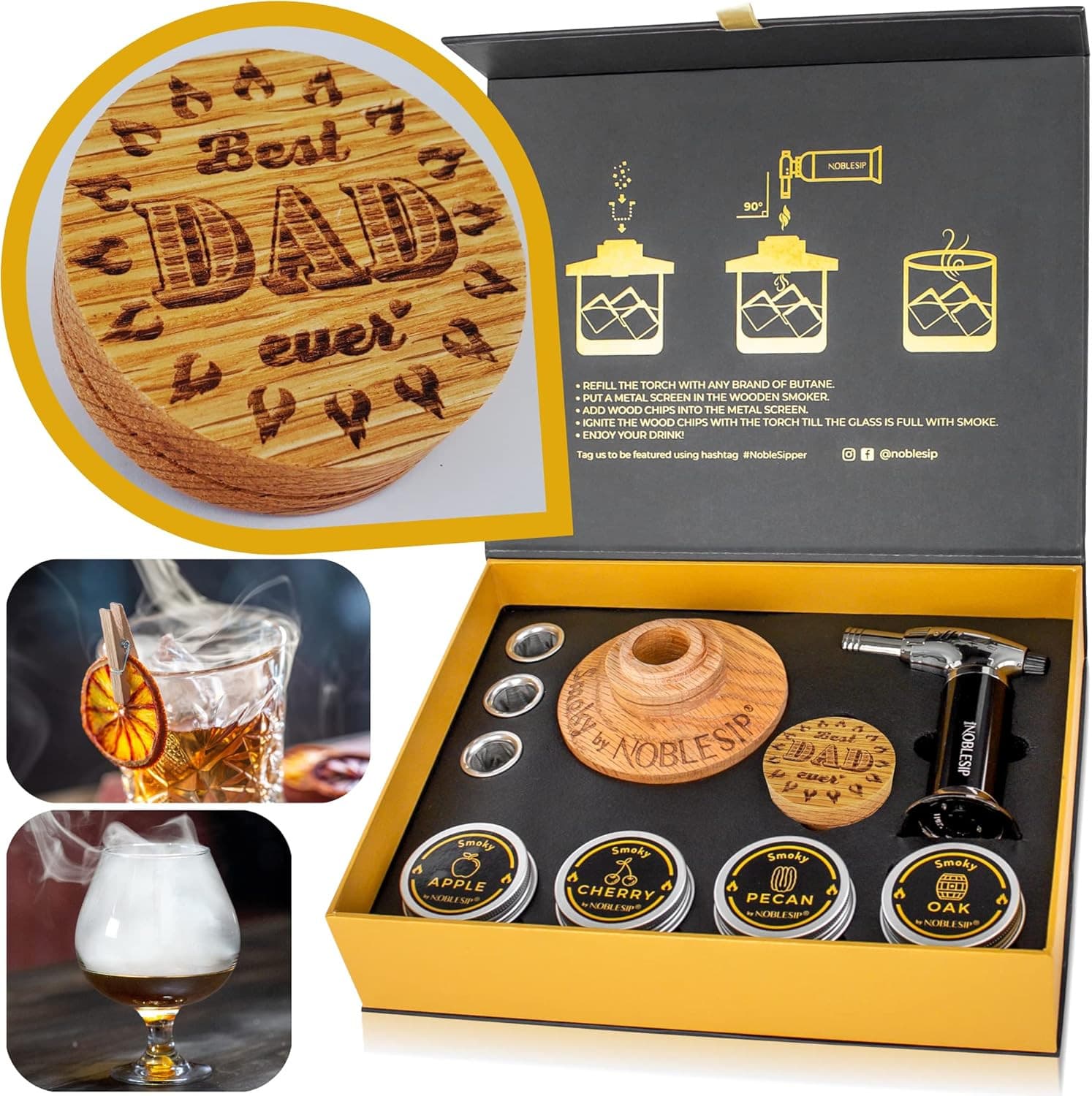 Personalized Cocktail Smoker Kit