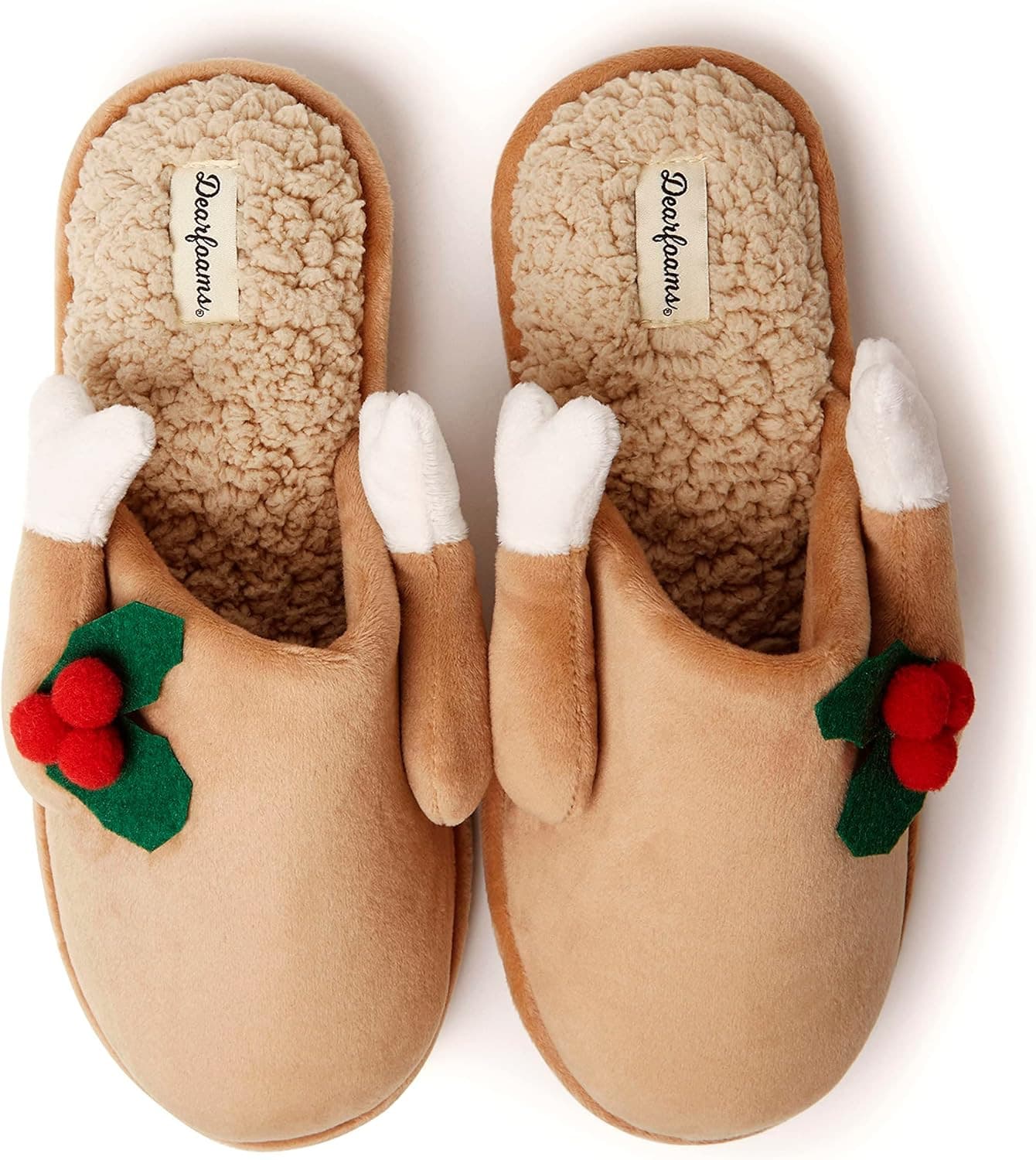 Family Holiday Turkey Slippers