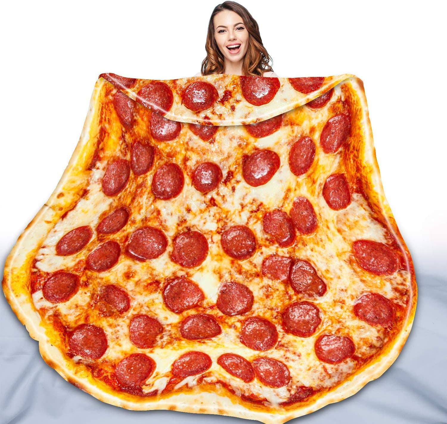 Novelty Pizza Blanket